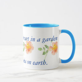 Selvagem aumentou para a caneca da campainha do