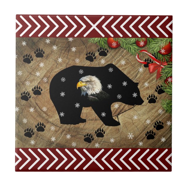 Selvagem da Águia Negra Natal (Frente)