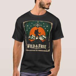 Selvagem & Livre – Camiseta Espírito da Liberdade