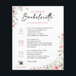 Selvagens de Bachelorette Personalizáveis<br><div class="desc">Belo e personalizável Jogo de Caça-Caça-Caça-Caçadores de Bachelorette! Você pode personalizá-lo com seus jogos,  pontos,  e o nome da noiva.</div>