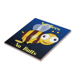 Sem Abelhas Sem Bumbuns Azulejo Cerâmico