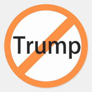 Sem adesivo do Trump