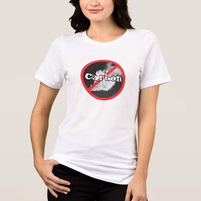Sem carbono - - T-shirt (Frente)