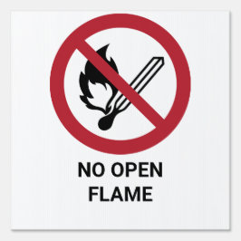 Sem Chama Aberta, Sinal de Proibição