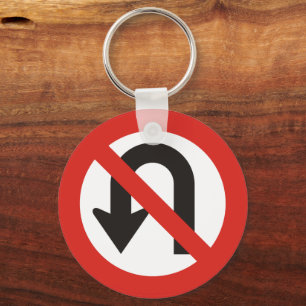 Sem Chaveiro de Sinal de Vire