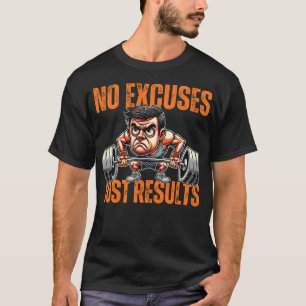 Sem desculpas Apenas resultados - camiseta Gym Eng