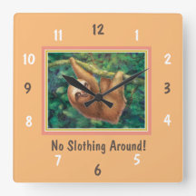 Sem Deslocamento Em Torno Do Relógio De Parede