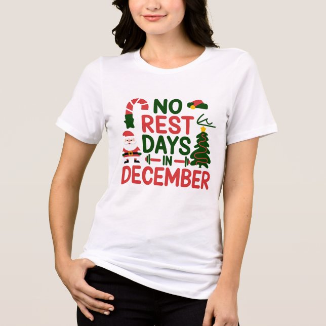 Sem Dias de Descanso em dezembro (Frente)