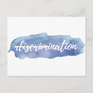 Sem Discriminação neste Cartão Postal Nacional