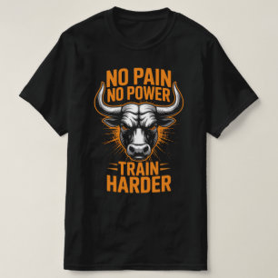Sem Dor Sem Poder Camiseta de Motivação Fitness To