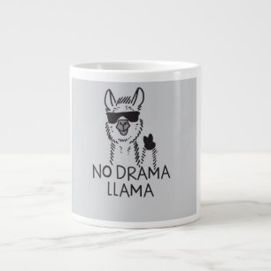 Sem drama lama grande caneca
