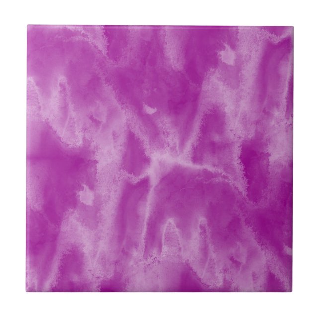 sem emenda roxo da aguarela da textura do fundo (Frente)