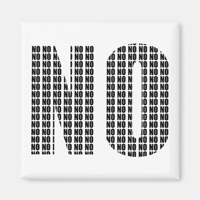 Sem Frio De Imã de geladeira Engraçado (Frente)