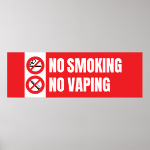Sem Fumar Sem Vaping Poster