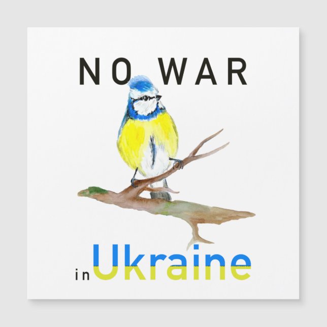 Sem guerra de ave aquática na Ucrânia Tote Bag Not (Frente)