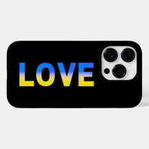 Sem guerra de paz do amor azul e amarelo na Ucrâni