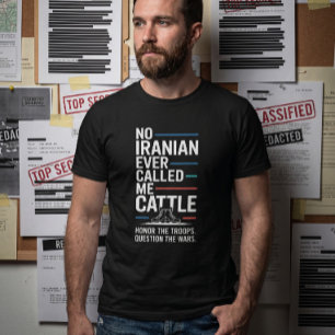 Sem Guerra no Irã Camiseta Arquivos Epstein Vetera