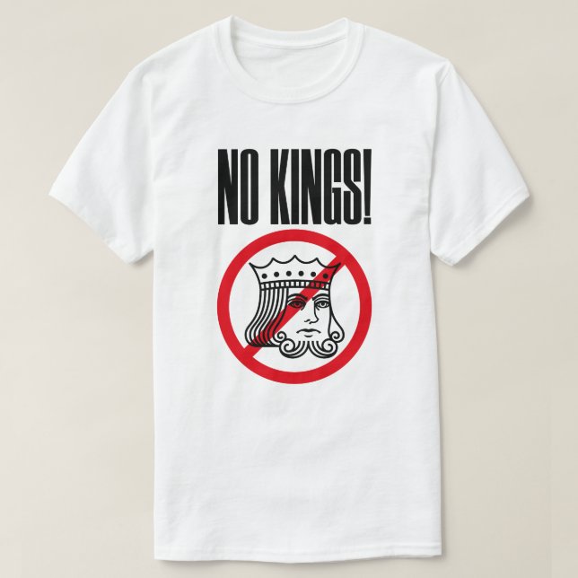 SEM KINGS - Protesto de Trump - Camisa T (Frente do Design)