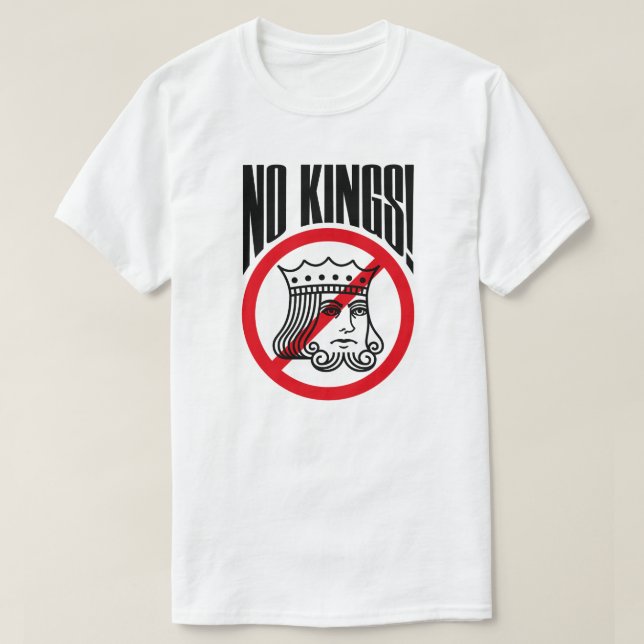 SEM KINGS - Protesto de Trump - Camisa T (Frente do Design)