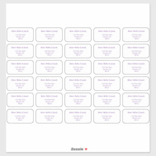 Sem limite de etiquetas de e-mail de destinatário 