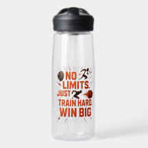 Sem Limites Duro de Trem de Garrafa de Água Esport