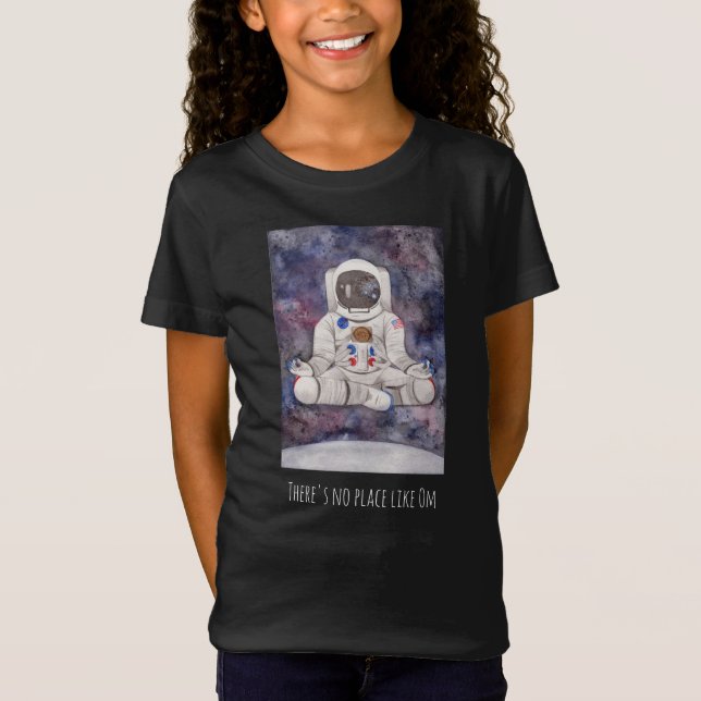 Sem lugar como Om - Camiseta do Astronauta do Miúd (Frente)