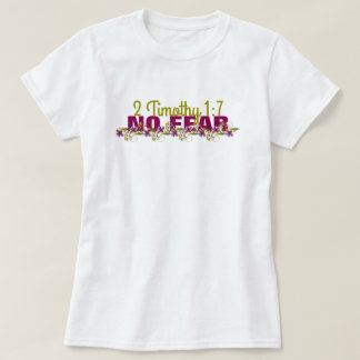 Sem medo - Camiseta Nano de Hanes Mulheres