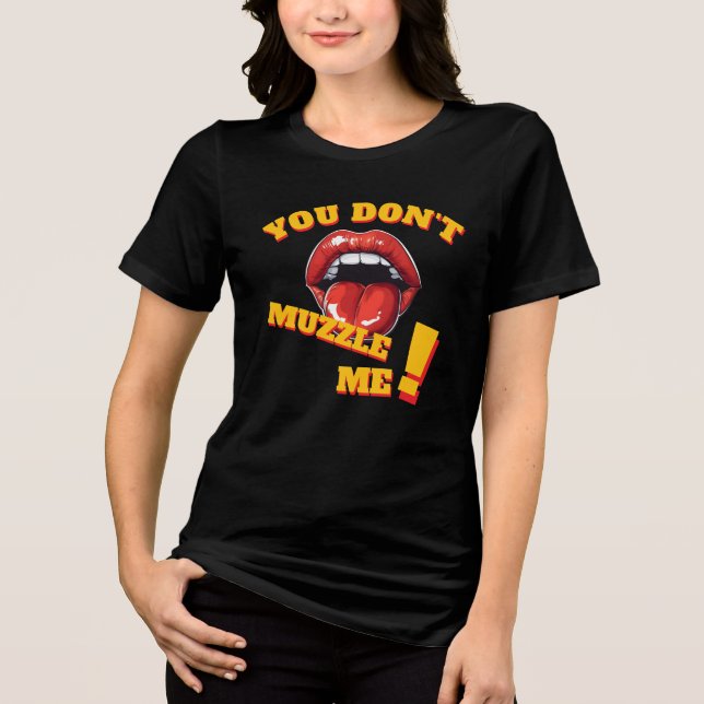 Sem Mordaça! Mensagem Feminista (Frente)