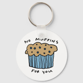 Sem Muffins Para Você Chaveiro