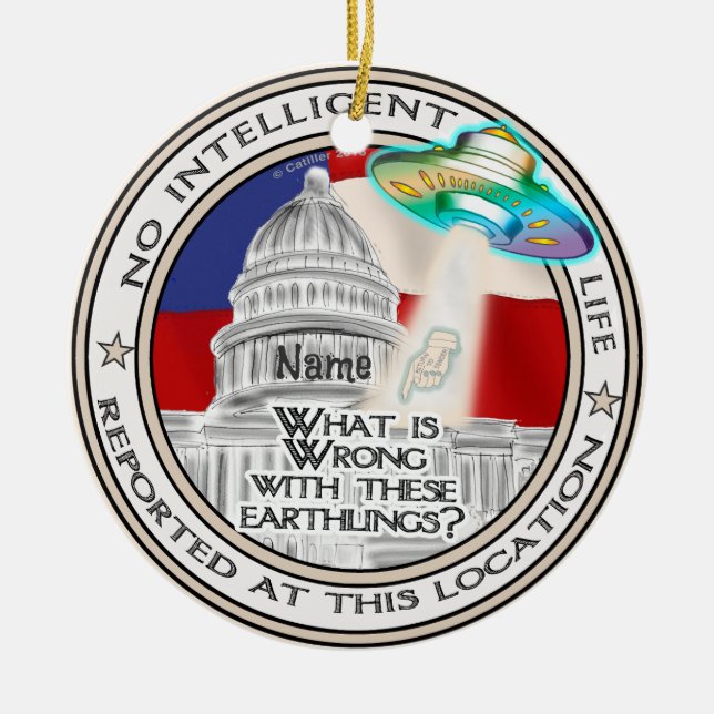 Sem ornamento de Vida Inteligente (Frente)