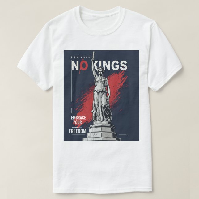 Sem Reis - Abraça Sua Camisa De Liberdade (Frente do Design)