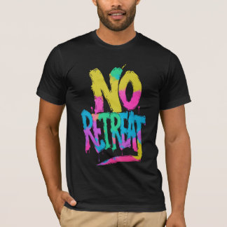Sem Roupa Urbana Negra De Camisa De Grafite De Ret