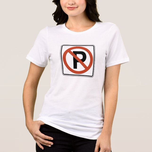 Sem T-shirt de estacionamento (Frente)