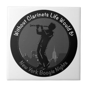 Sem vida dos clarinetes B-Liso