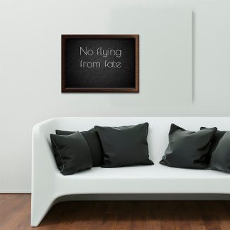 Sem voar do destino inspirador poster