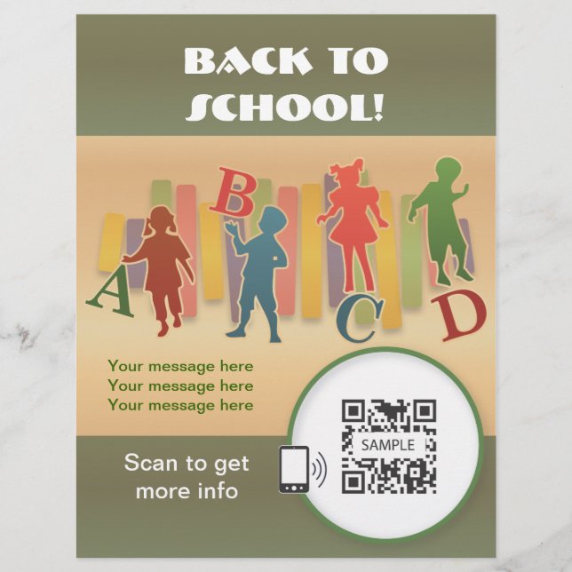 Semana das Escolas de Modelo Flyer (Frente)