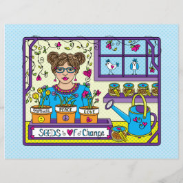 Sementes De Change_Flat Paper Sheet 11"x8.5"