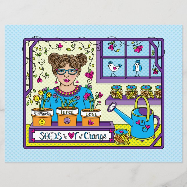 Sementes de Mudança_Folha de Papel Plana 11"x8.5" (Frente)