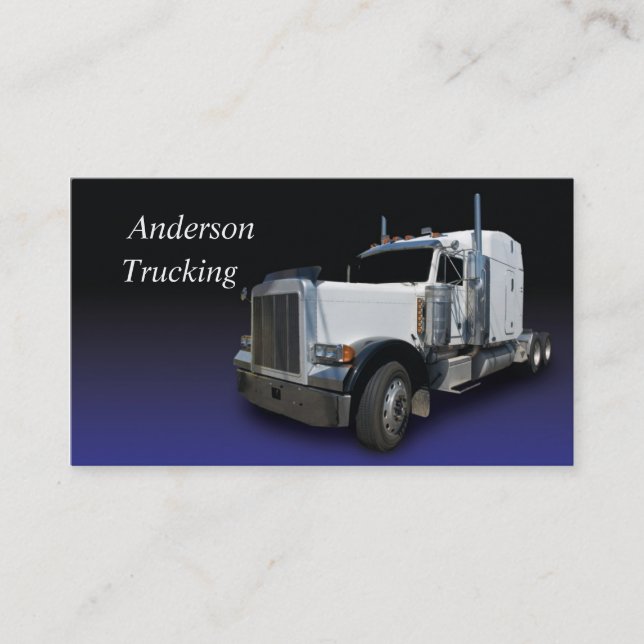 Semi Cartão de visita branco (Frente)