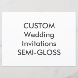 SEMI-GLOSS Convites para Casamento de 110 lb 8,75"