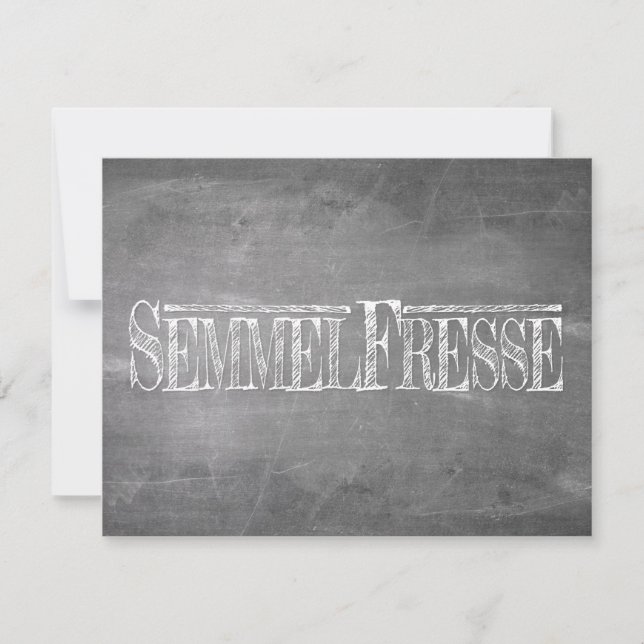 Semmelfresse - branco (Frente)