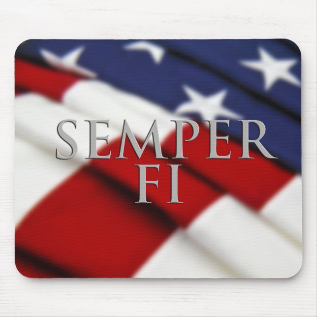 Semper Fi Mousepad (Frente)