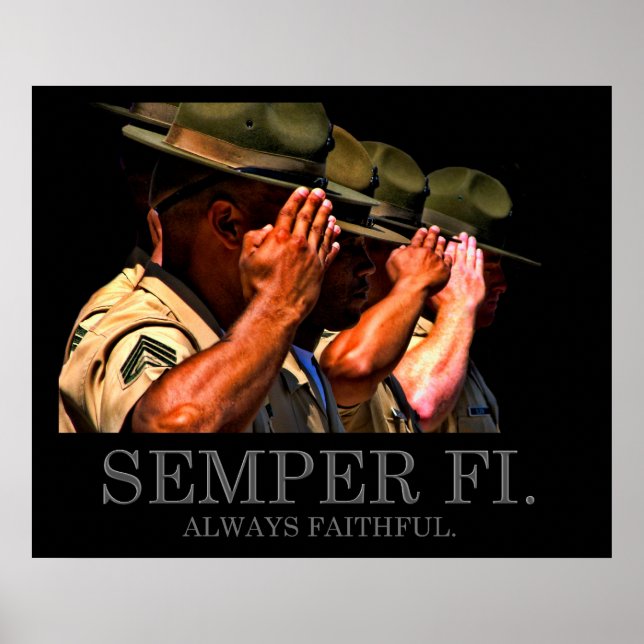 Semper Fi - Poster sempre fiel (Frente)