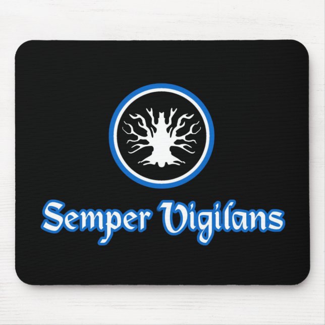 Semper Vigilans mousepad (Frente)