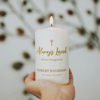 Sempre amado, nunca esquecido, a carta memorial