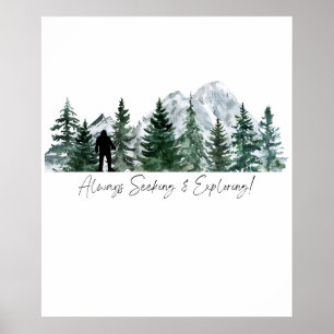 Sempre buscando e explorando o Impressão de sasqua