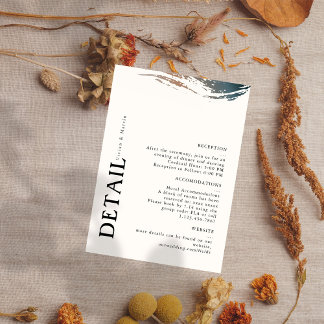 Sempre e para Cartão Detalhado de Casamento de Ete