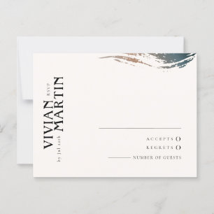 Sempre e para cartões RSVP de Casamento de Eternid