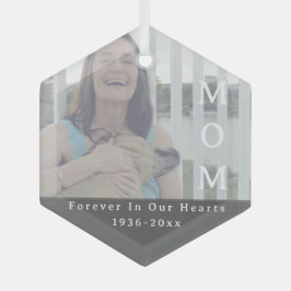 SEMPRE em nossos Corações Mãe Foto Memorial