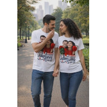 Sempre Escolha o Amor – Camisetas de Casal para o 